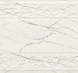 30x85 ALKAZAR BEYAZ DEKOR REKTİFİYE